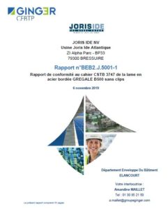 RAPPORT GREGALE-B500